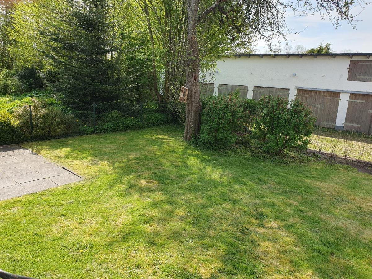 Charmante Haushaelfte Mit Garten Und Terrasse フレンスブルク エクステリア 写真